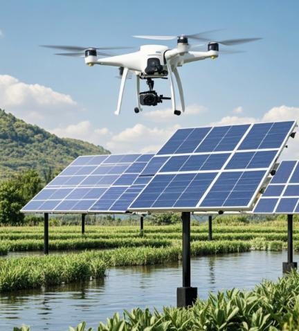 低空经济新风口 光伏柔性支架如何领航新能源融合新程